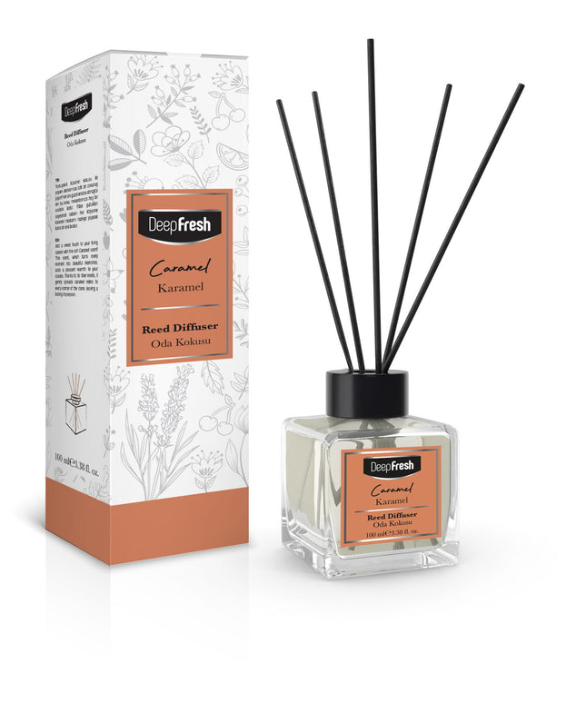 Deep Fresh Reed Diffuser  Caramel  24x100ml