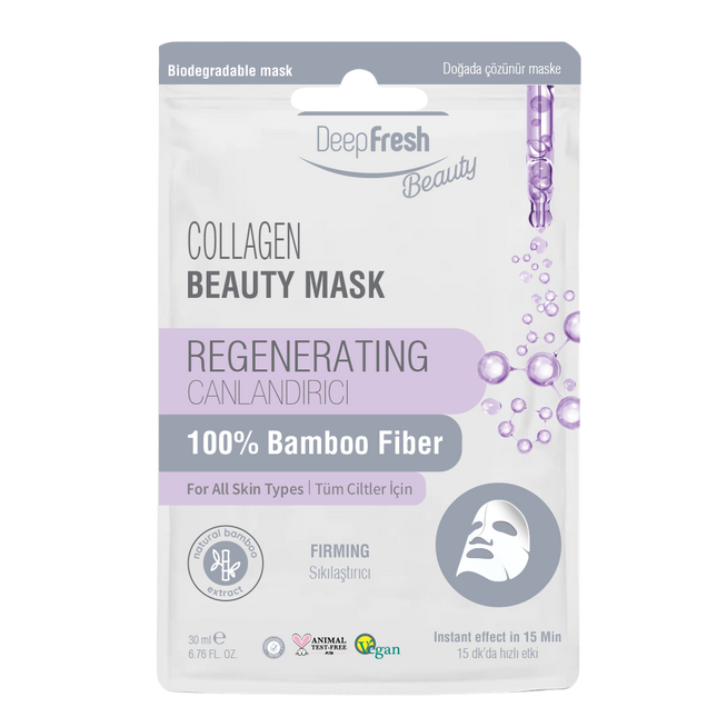 Deep Fresh Face Mask - Collagen 24pcs