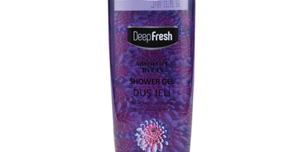 Deep Fresh Shower Gel Absolute Relax, 12 bottles of 500ml – soothing and moisturizing body wash that gently cleanses and relaxes the skin