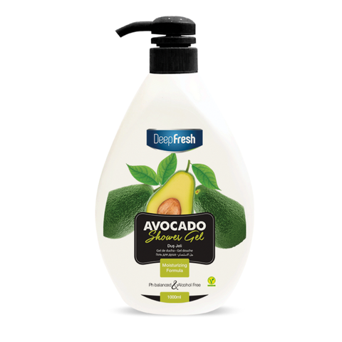 Deep Fresh Shower Gel  Avocado 12x1000ml