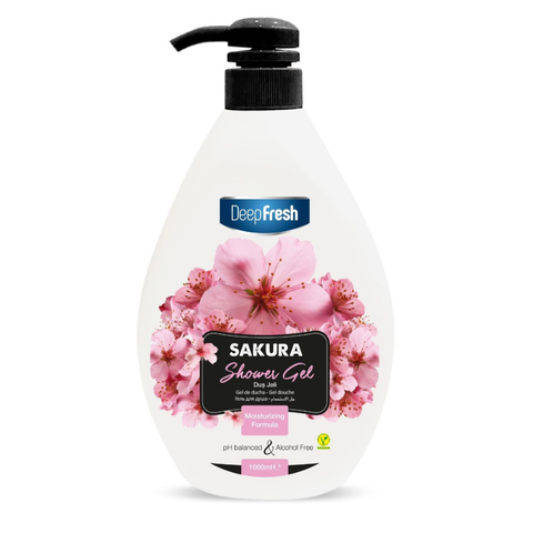 Deep Fresh Shower Gel  Sakura 12x1000ml