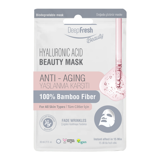 Deep Fresh Face Mask - Hyaluronic Acid 24pcs