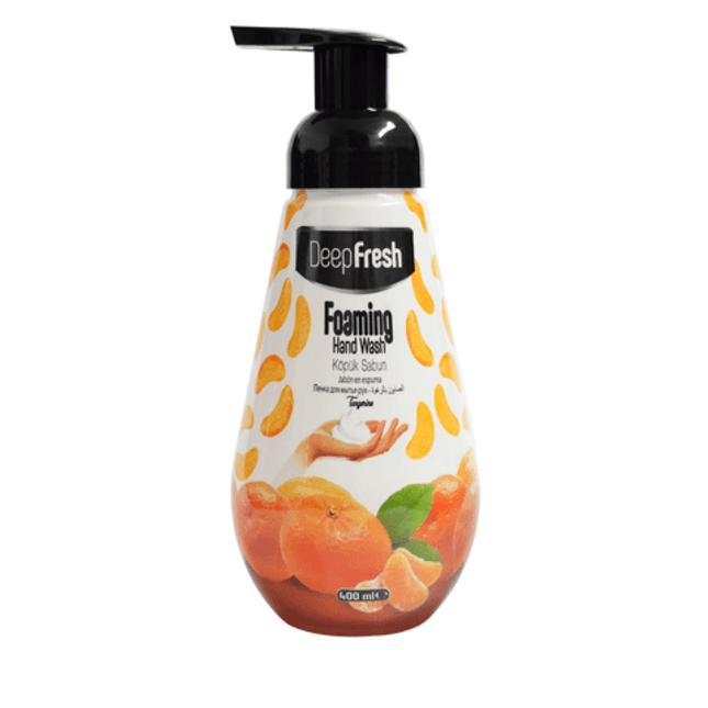 Deep Fresh Hand Soap Foam Tangerine 12x400ml - Deep Fresh UK