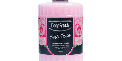 Deep Fresh Hand Soap Romance Liquid Pink Rose 12x500ml - Deep Fresh UK