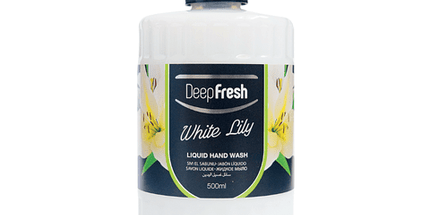 Deep Fresh Hand Soap Romance Liquid White Lily 12x500ml - Deep Fresh UK