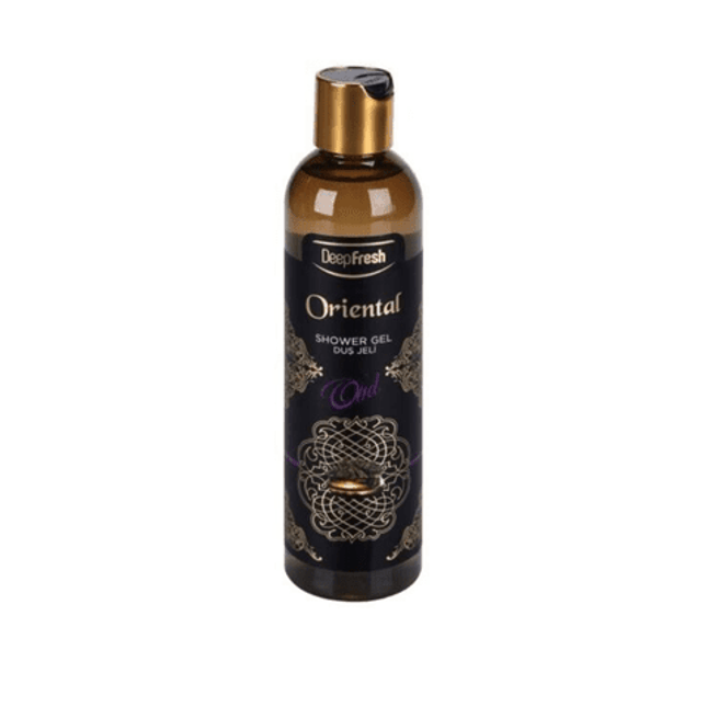 Shower gel in Oud fragrance, case of 12 x 400ml bottles — wholesale bulk for UK businesses