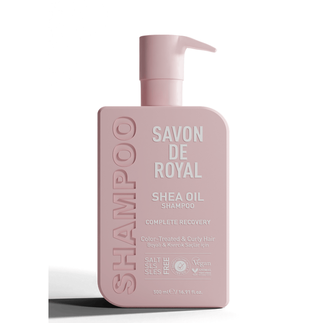 Shampoo in Shea fragrance, case of 12 x 500ml bottles — wholesale bulk for UK businesses